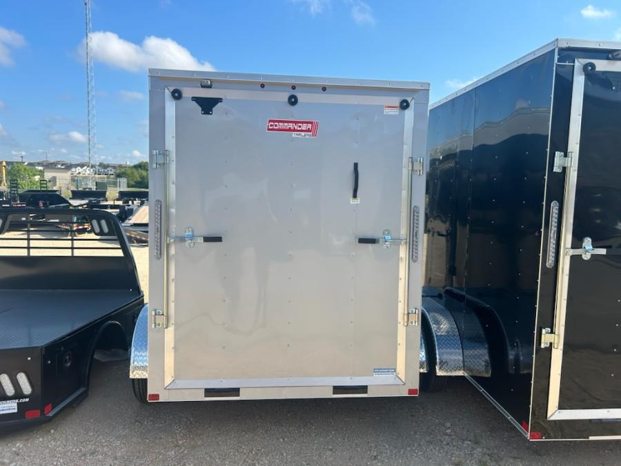 6X12 6X12 V NOSE ENCLOSED STD RAMP DOOR 7K BY CARRY ON Image 3