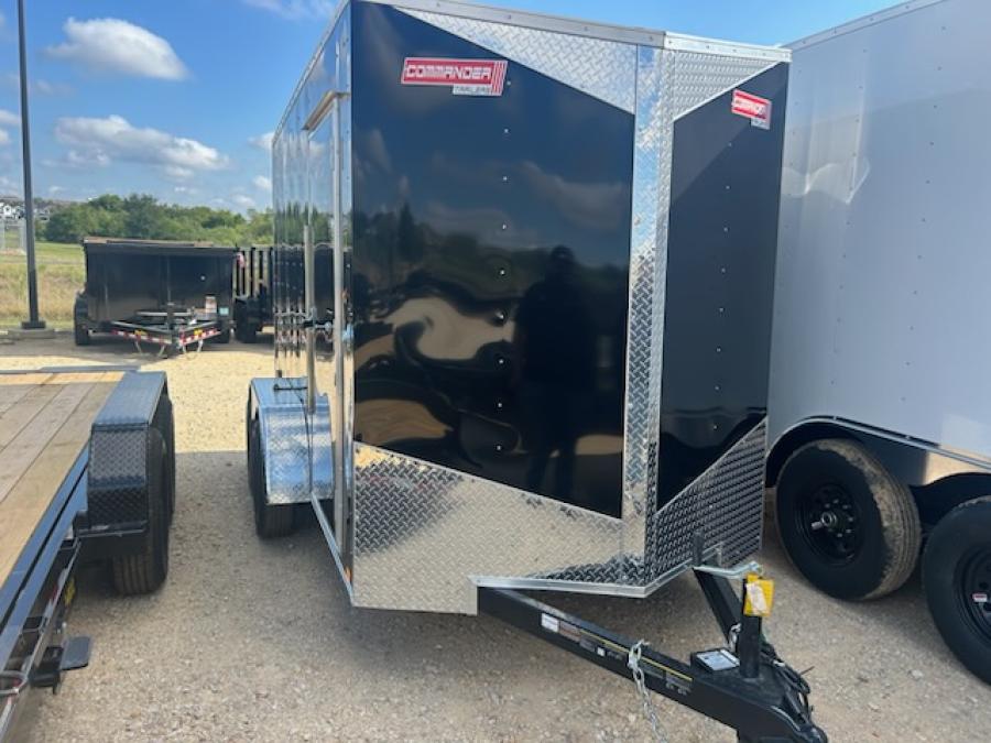 6X12 6X12 V NOSE ENCLOSED STD RAMP DOOR 7K BY CARRY ON Image 0