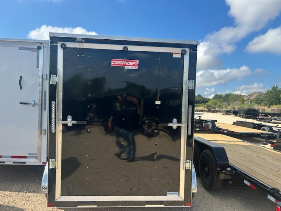 6X12 6X12 V NOSE ENCLOSED STD RAMP DOOR 7K BY CARRY ON Image 2