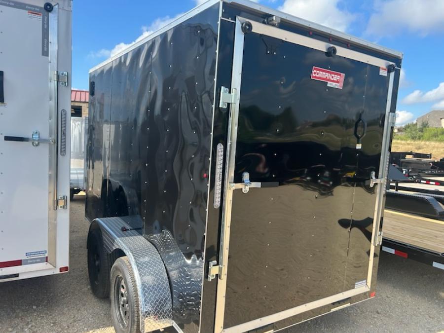 6X12 6X12 V NOSE ENCLOSED STD RAMP DOOR 7K BY CARRY ON Image 3