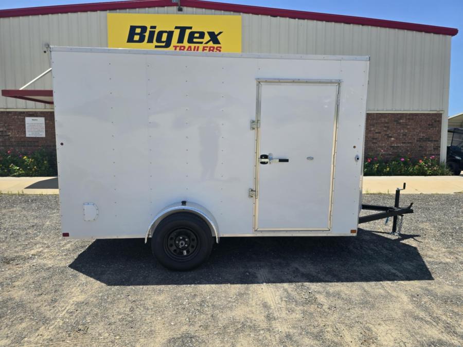 6X12 6X12 V NOSE ENCLOSED STD RAMP DOOR 2990 BY CARRY ON Image 0