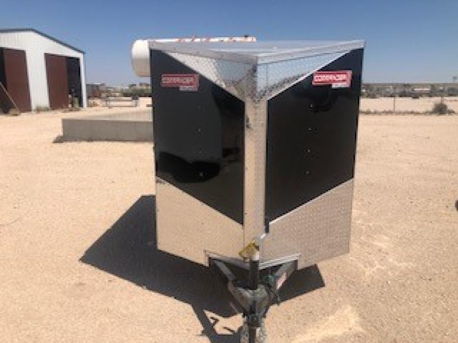 5X8C 5X8 V NOSE ENCLOSED STD RAMP DOOR 3K BY CARRY ON Image 0