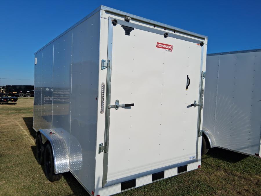 7X16 7X16 V NOSE ENCLOSED STD RAMP DOOR 7K BY CARRY ON Image 0