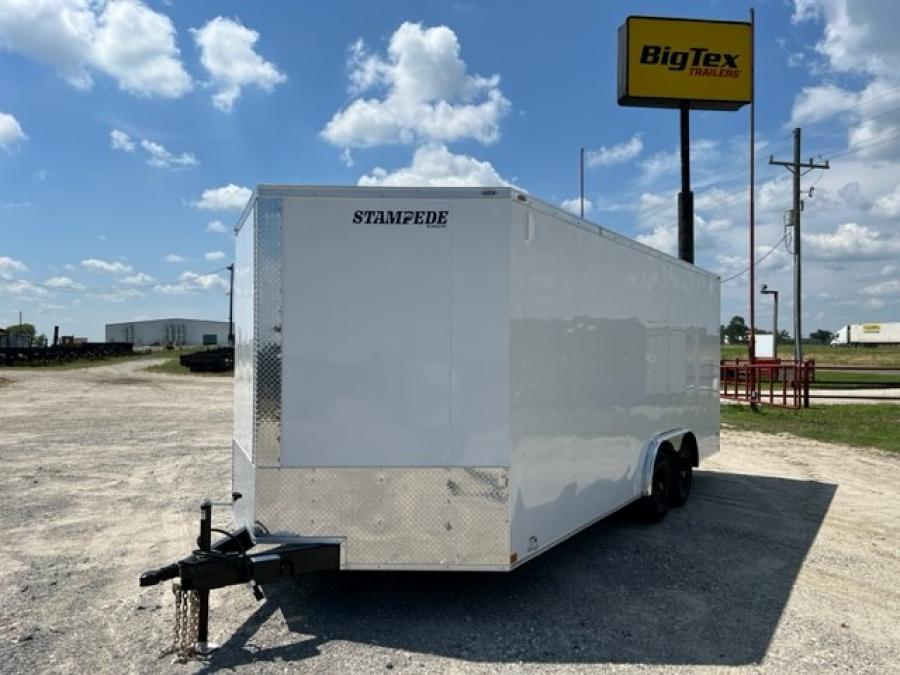 8.5 x 20 Enclosed HD Trailer 9990 GVWR by Stallion Mfg. Image 1