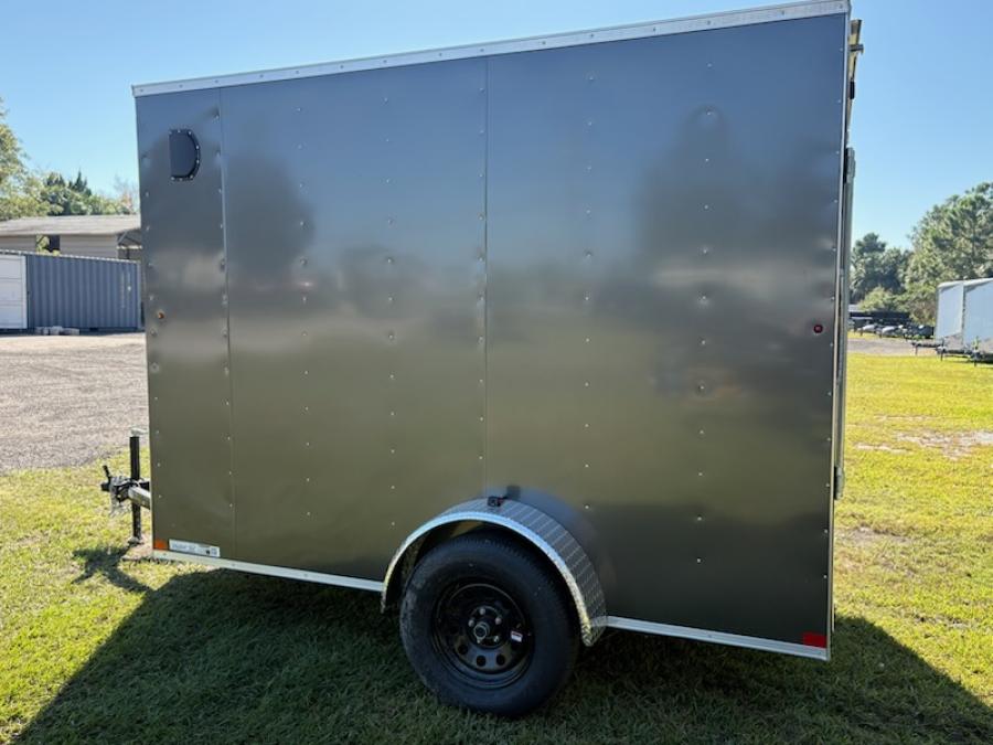 6X10 6X10 V NOSE ENCLOSED STD RAMP DOOR 3K BY CARRY ON Image 0