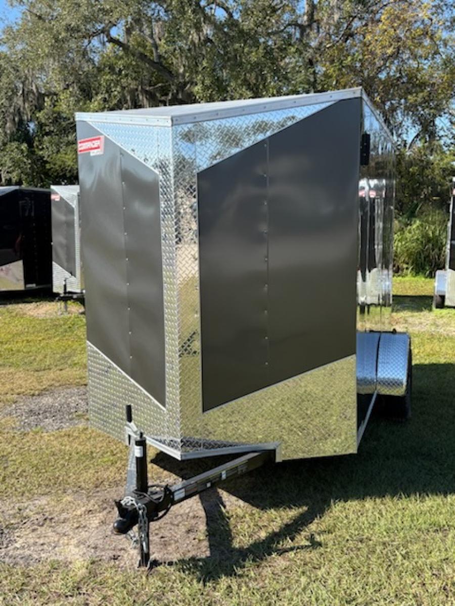 6X10 6X10 V NOSE ENCLOSED STD RAMP DOOR 3K BY CARRY ON Image 1