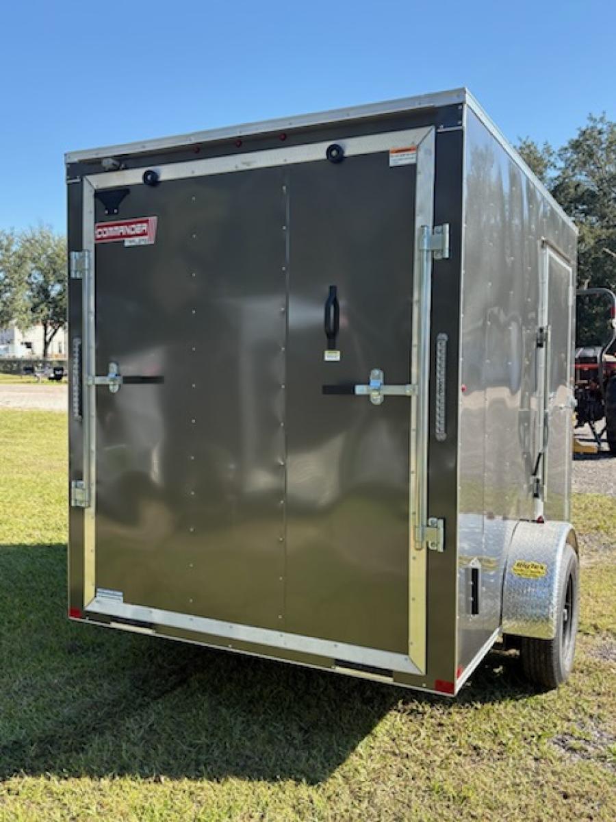 6X10 6X10 V NOSE ENCLOSED STD RAMP DOOR 3K BY CARRY ON Image 3