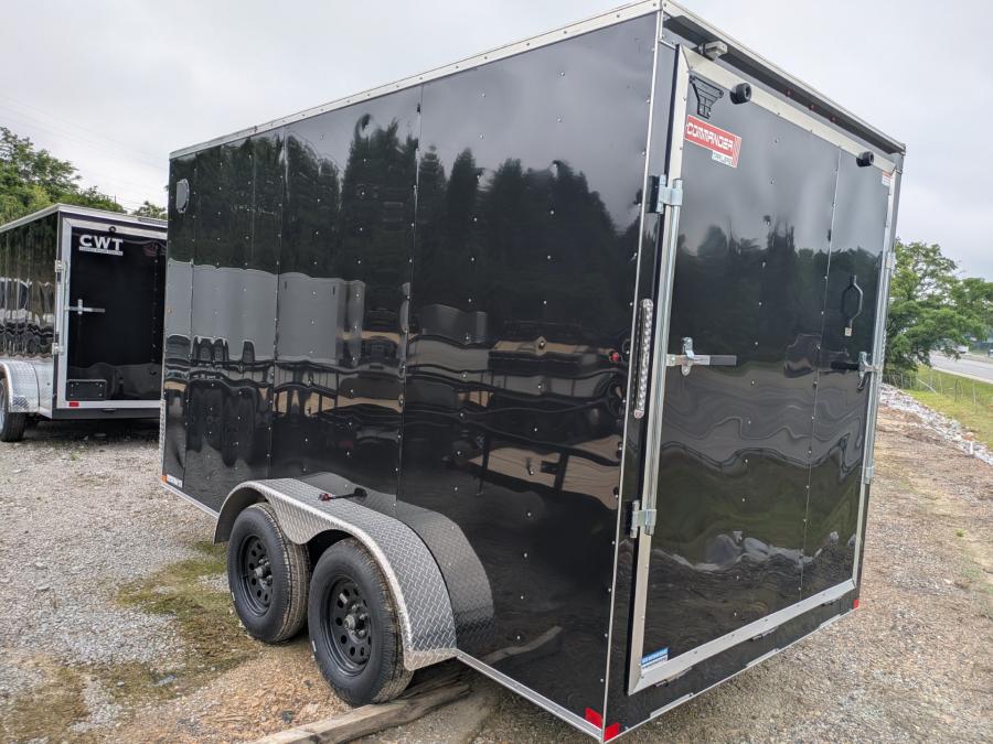 7X16 7X16 V NOSE ENCLOSED STD RAMP DOOR 7K BY CARRY ON Image 2