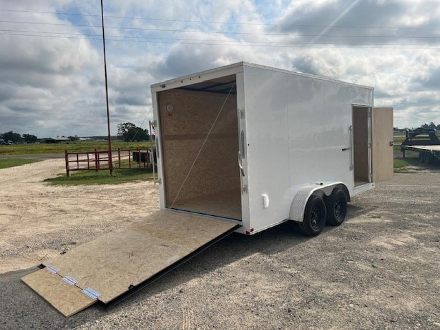 7X16 V NOSE ENCLOSED STD RAMP DOOR 7K BY CARRY ON Image 3