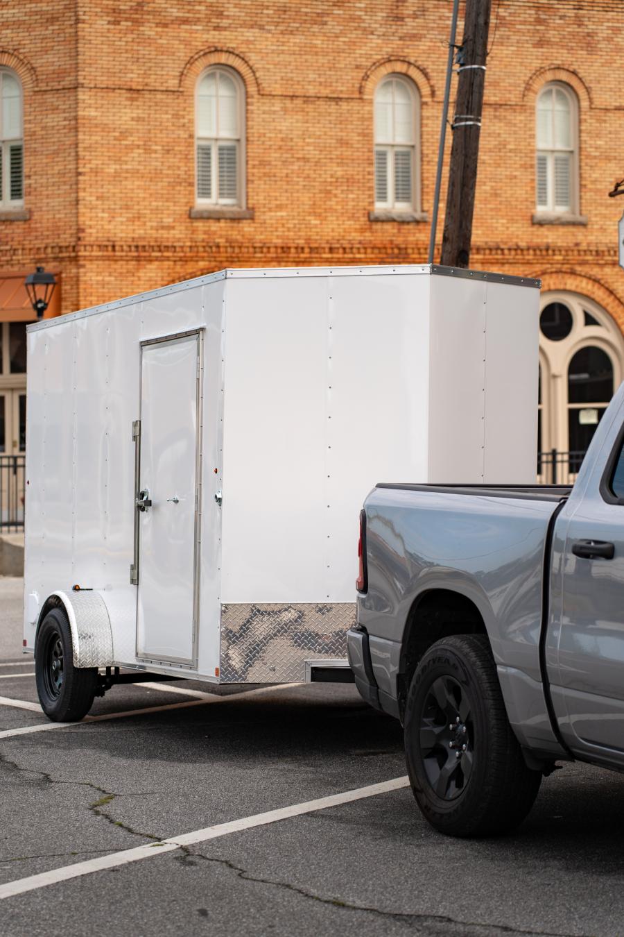 6X12 6X12 V NOSE ENCLOSED STD RAMP DOOR 7K BY CARRY ON Image 0