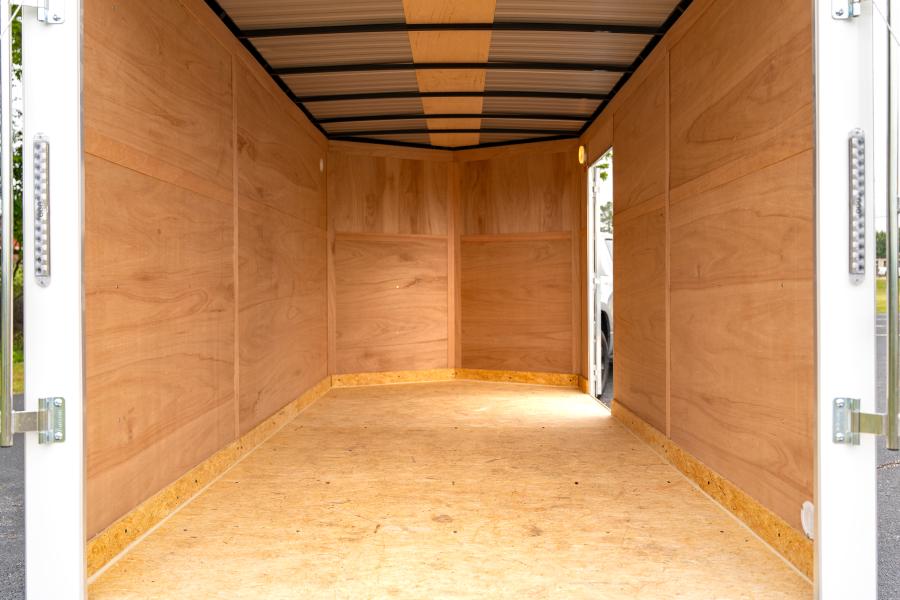 7X14 7X14 V NOSE ENCLOSED STD RAMP DOOR 7K BY CARRY ON Image 2