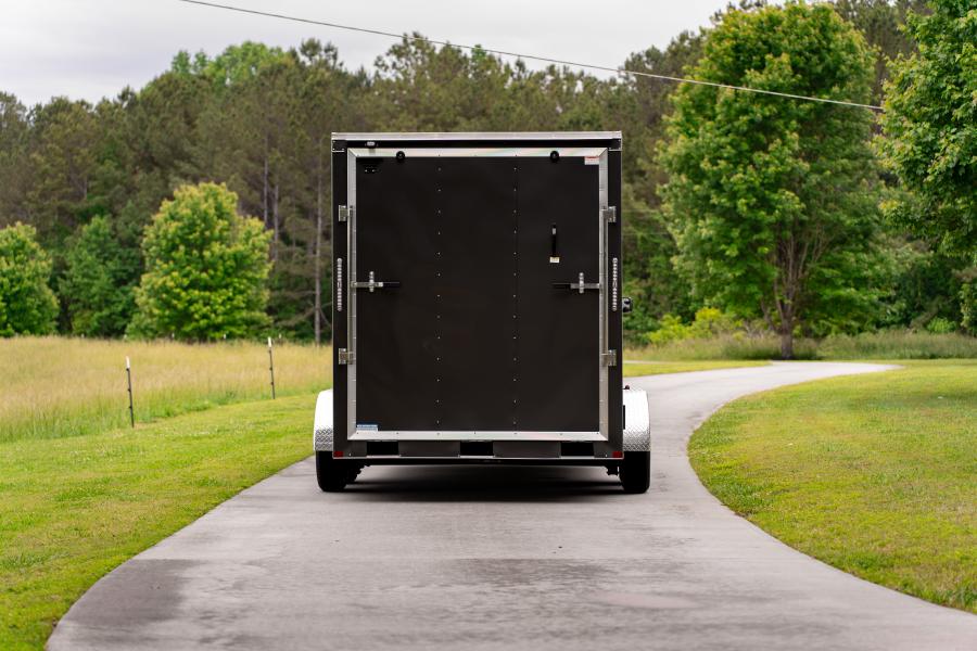 7X16 7X16 V NOSE ENCLOSED STD RAMP DOOR 7K BY CARRY ON Image 0