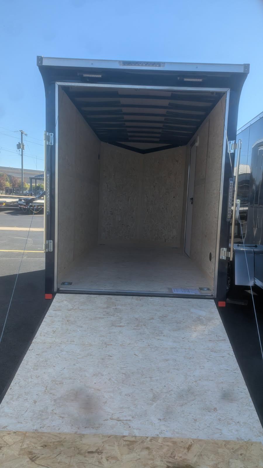 RDLX RDLX 6 x 10 SA FLAT TOP WEDG ENCLOSED TRAILER BY RC Image 2