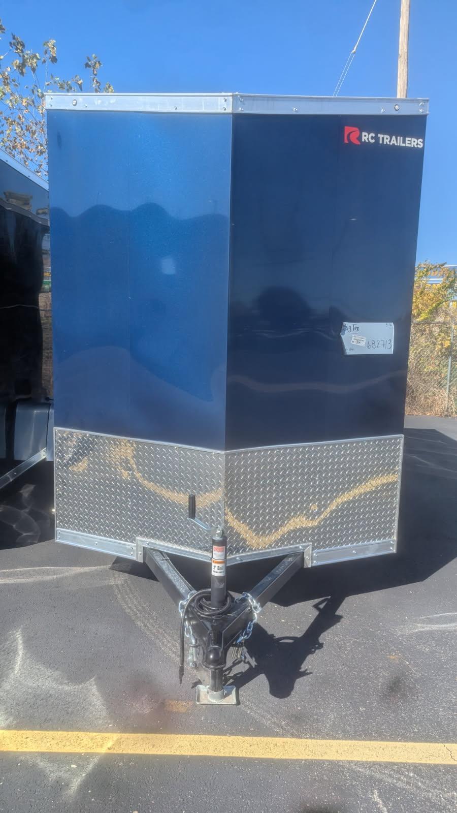 RDLX RDLX 6 x 12 SA FLAT TOP WEDG ENCLOSED TRAILER BY RC Image 0