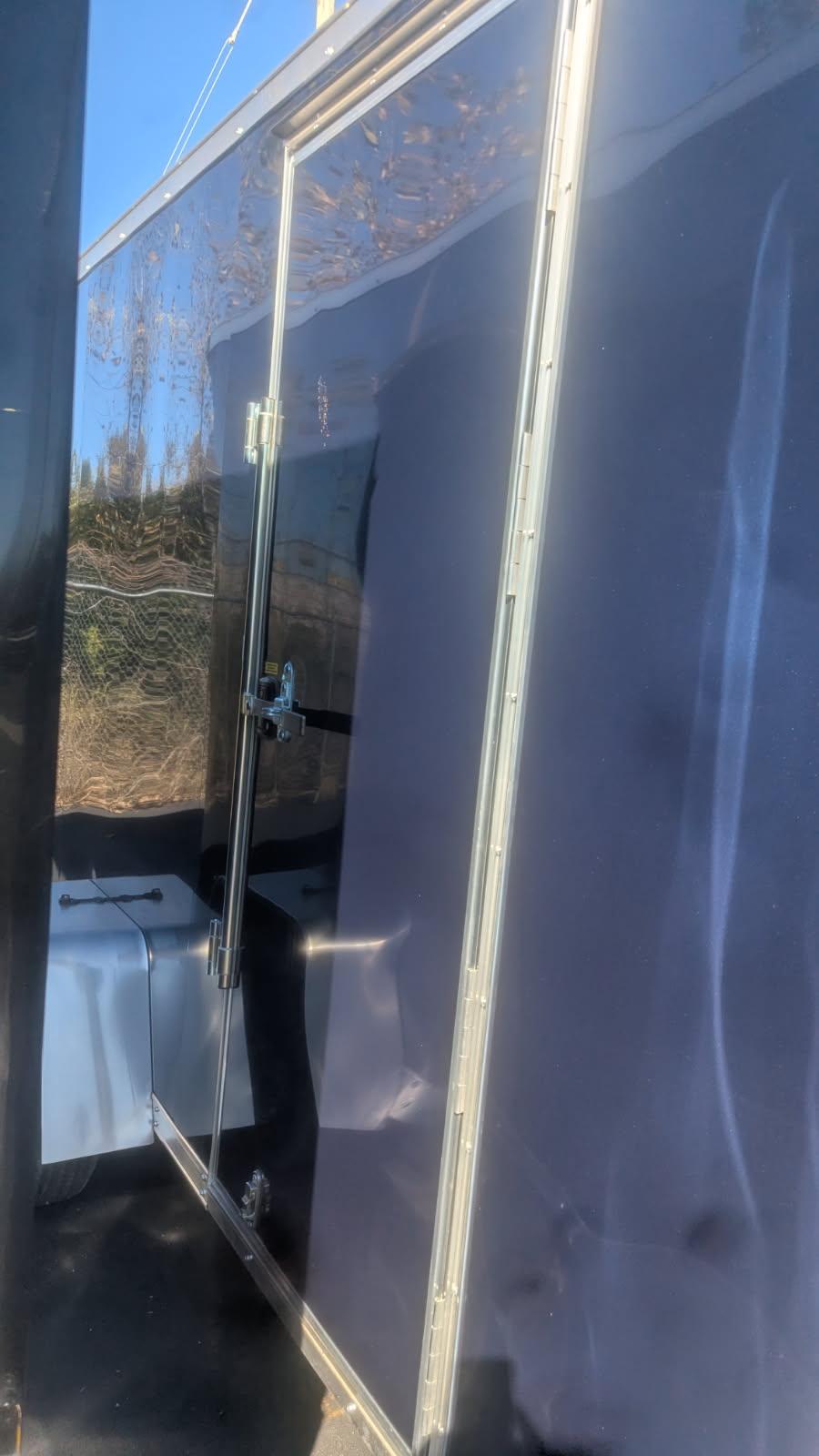 RDLX RDLX 6 x 12 SA FLAT TOP WEDG ENCLOSED TRAILER BY RC Image 1