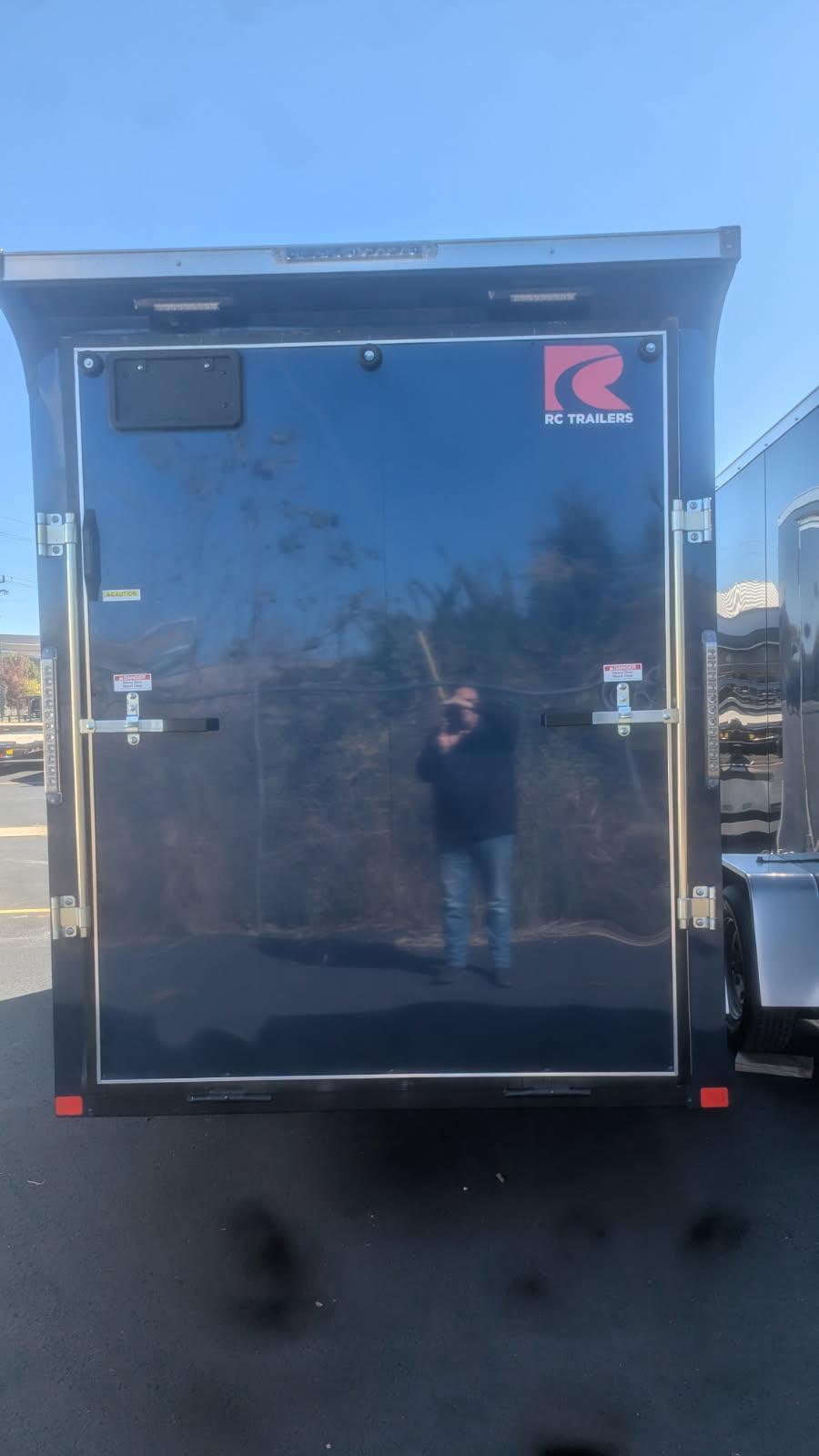 RDLX RDLX 6 x 12 SA FLAT TOP WEDG ENCLOSED TRAILER BY RC Image 2