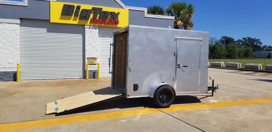 6X10 6X10 V NOSE ENCLOSED STD RAMP DOOR 3K BY CARRY ON Image 0