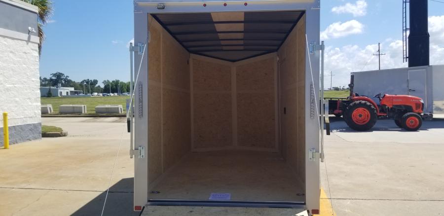 6X10 6X10 V NOSE ENCLOSED STD RAMP DOOR 3K BY CARRY ON Image 6