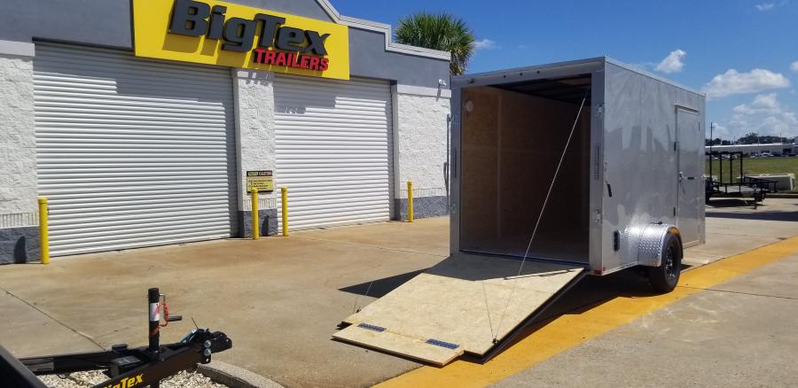 6X10 6X10 V NOSE ENCLOSED STD RAMP DOOR 3K BY CARRY ON Image 7