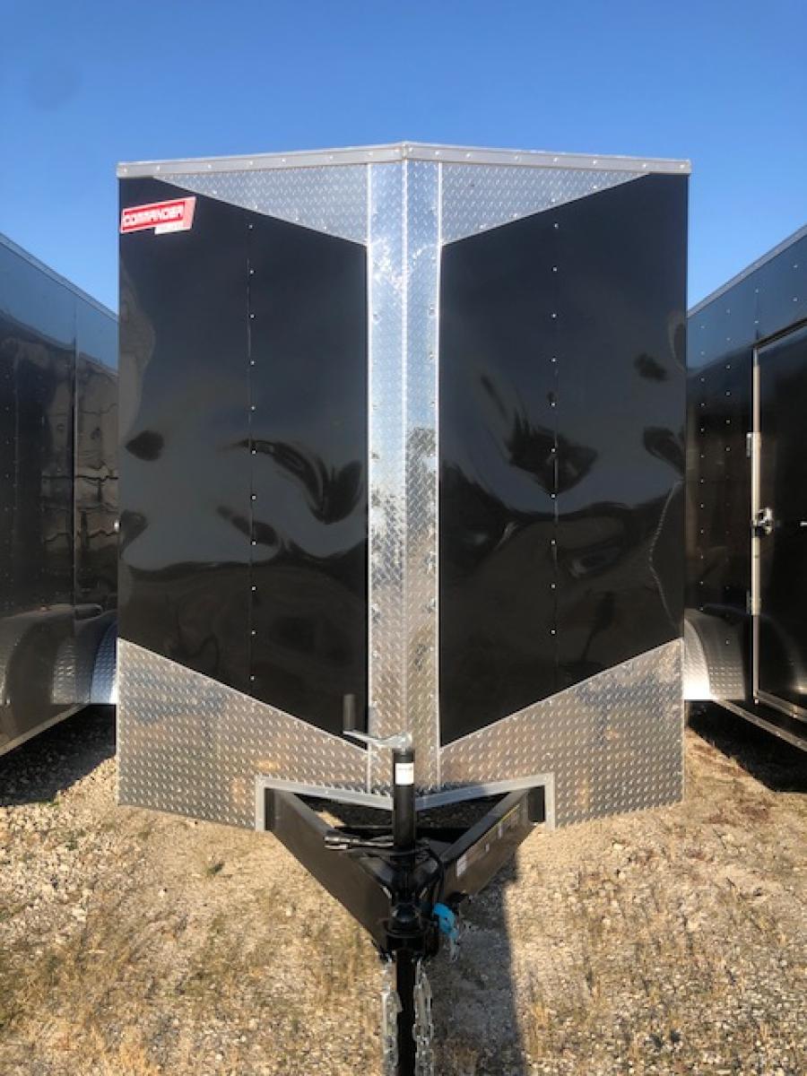 7X16 7X16 V NOSE ENCLOSED STD RAMP DOOR 7K BY CARRY ON 005316 Image 0