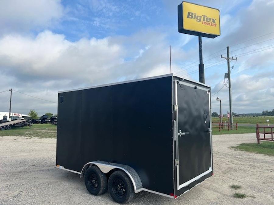 7X14 V NOSE ENCLOSED STD RAMP DOOR 7K BY CARRY ON Image 3