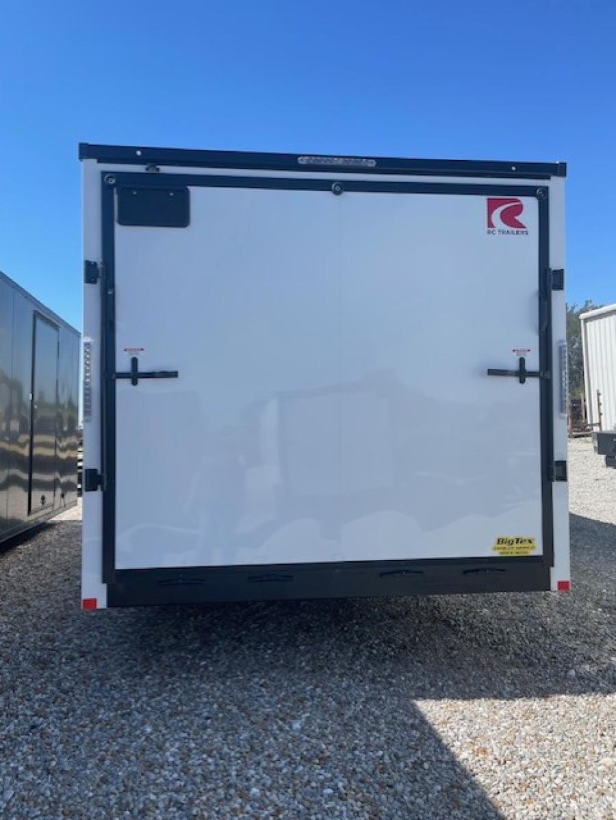 RC Trailers 8.5x20ft Enclosed Trailer w/ 5200# Axles, 7ft Interior, Screwless Exterior, Blackout Package Image 2
