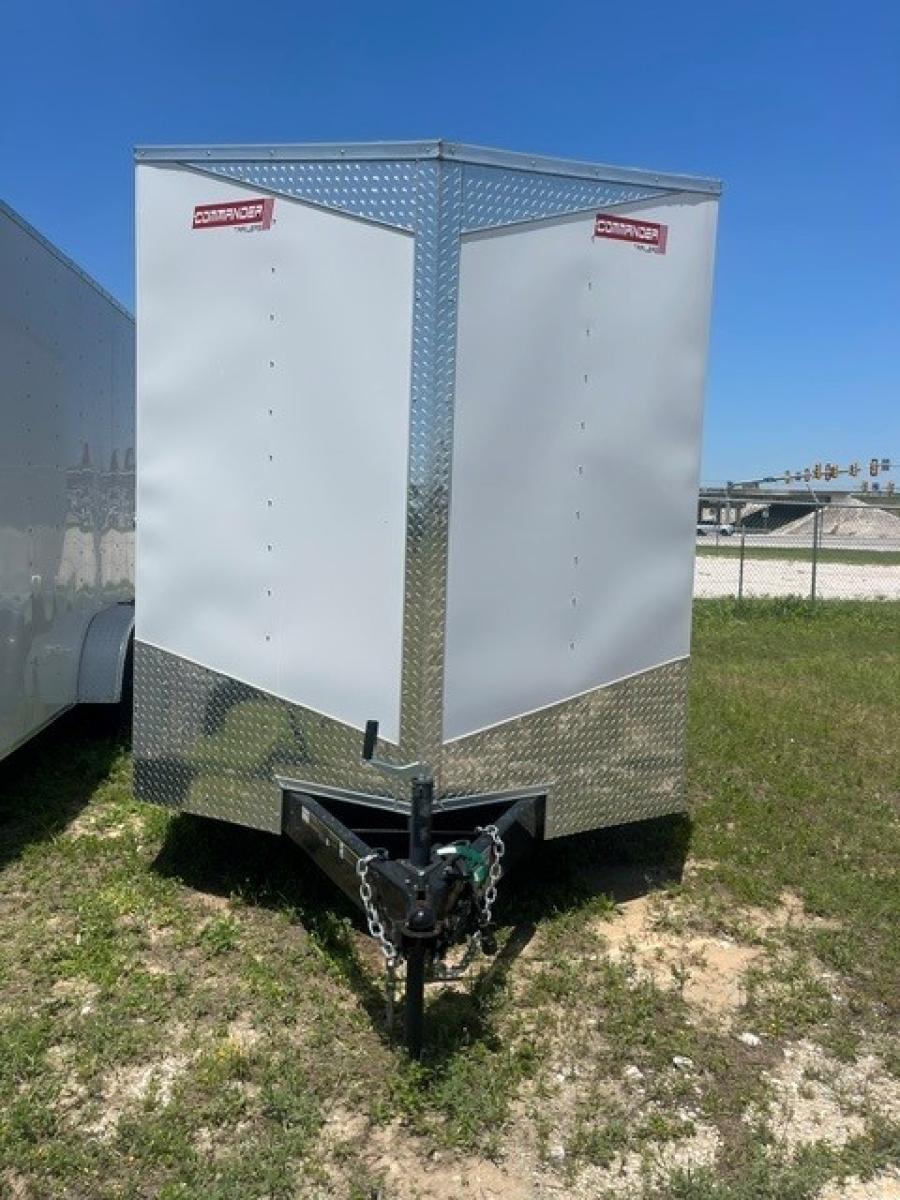 7X16 7X16 V NOSE ENCLOSED STD RAMP DOOR 7K BY CARRY ON Image 0
