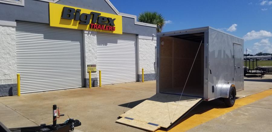 6X12 6X12 V NOSE ENCLOSED STD RAMP DOOR 7K BY CARRY ON Image 0