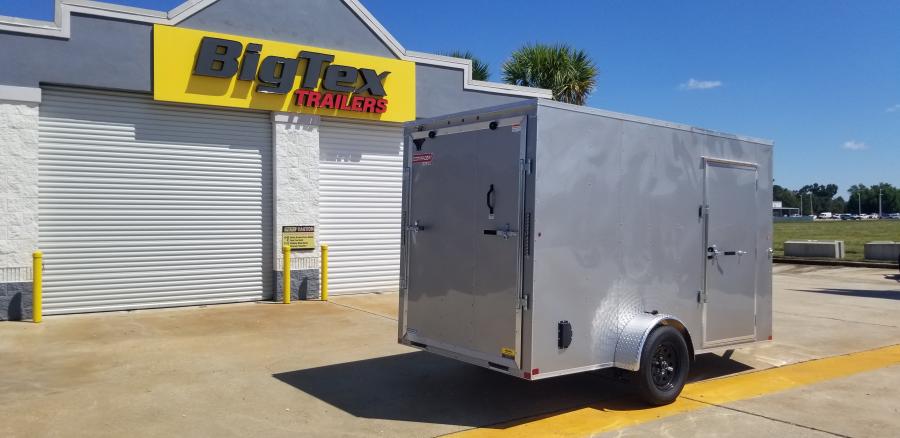 6X12 6X12 V NOSE ENCLOSED STD RAMP DOOR 7K BY CARRY ON Image 1