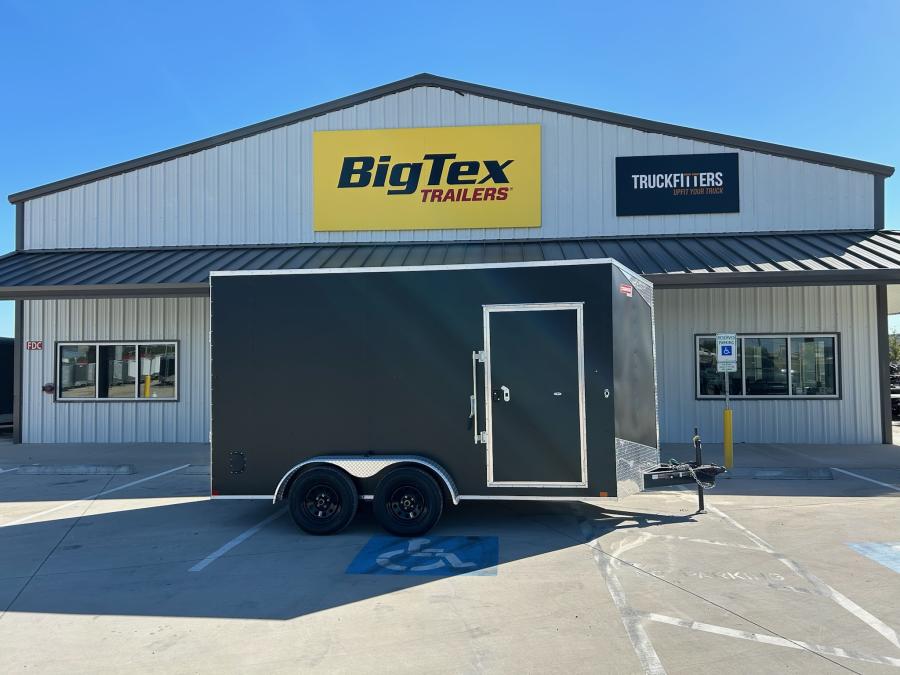 7X14 7X14 V NOSE ENCLOSED STD RAMP DOOR 7K BY CARRY ON Image 1