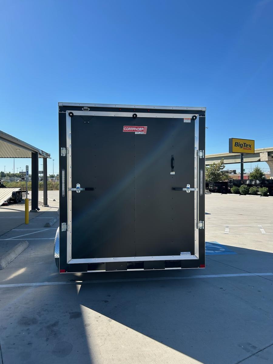 7X14 7X14 V NOSE ENCLOSED STD RAMP DOOR 7K BY CARRY ON Image 2