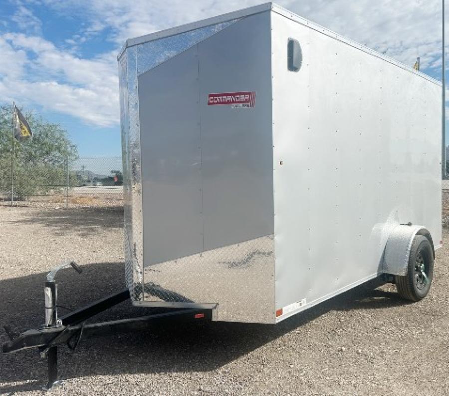 6X10 6X10 V NOSE ENCLOSED STD RAMP DOOR 3K BY CARRY ON Image 1