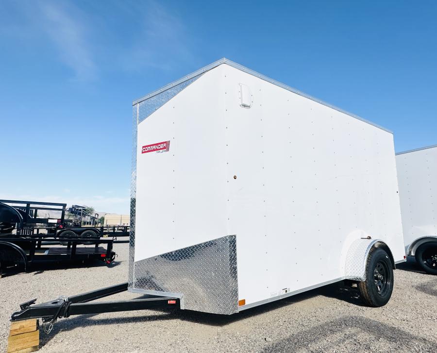 6X12 6X12 V NOSE ENCLOSED STD RAMP DOOR 7K BY CARRY ON Image 0