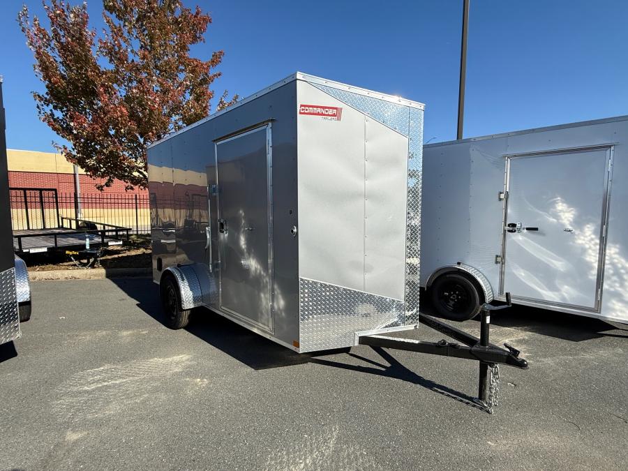 6X12 6X12 V NOSE ENCLOSED STD RAMP DOOR 7K BY CARRY ON Image 0