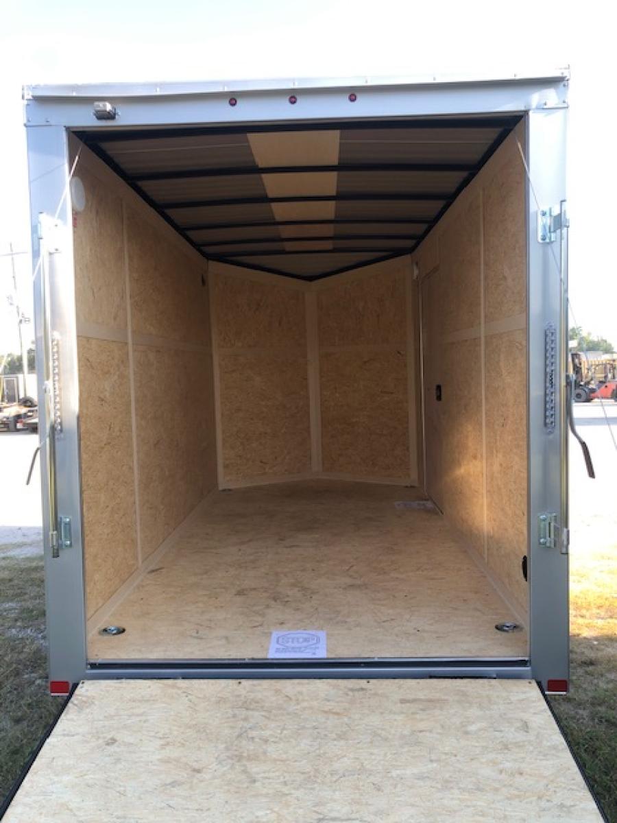 6X12 6X12 V NOSE ENCLOSED STD RAMP DOOR 7K BY CARRY ON 005308 Image 2