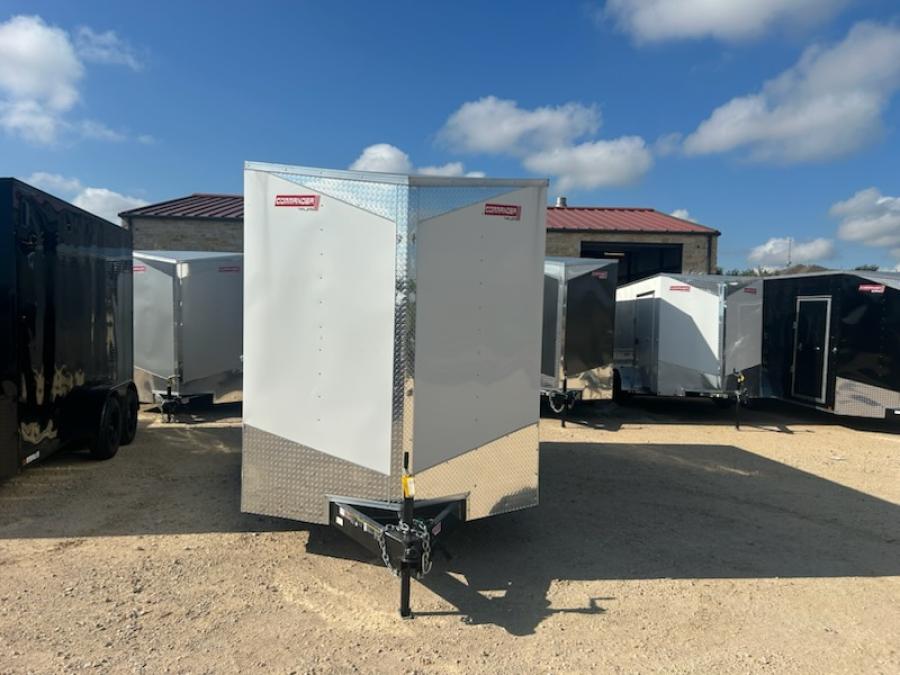 7X14 7X14 V NOSE ENCLOSED STD RAMP DOOR 7K BY CARRY ON Image 1