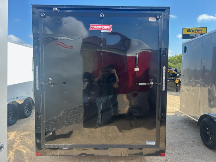 7X14 7X14 V NOSE ENCLOSED STD RAMP DOOR 7K BY CARRY ON Image 4