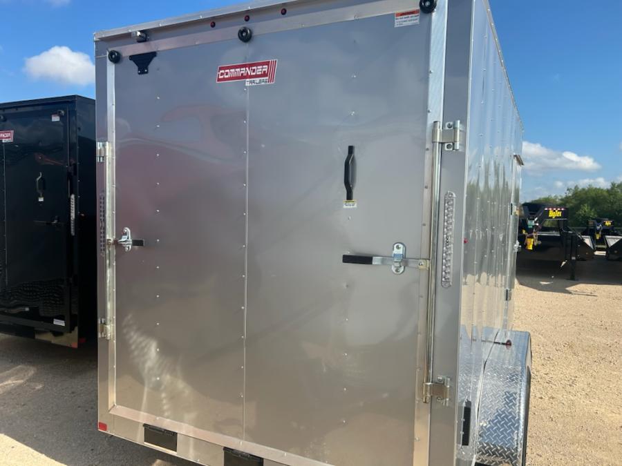 7X14 7X14 V NOSE ENCLOSED STD RAMP DOOR 7K BY CARRY ON Image 4