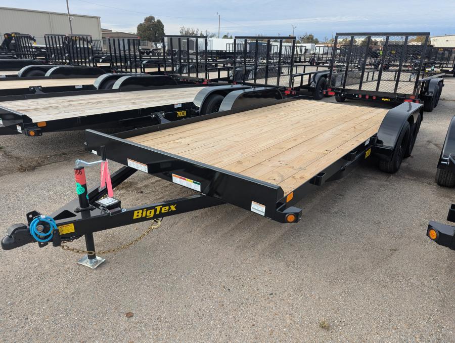 Big Tex 70CH, Car Hauler, 83" x 18', 7K, Dovetail Image 0