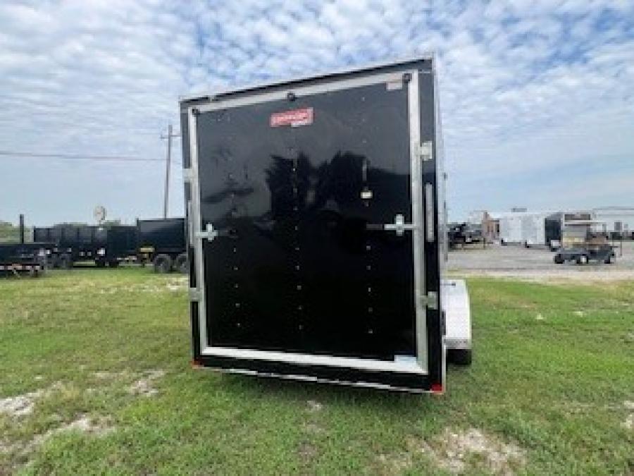 7X16 7X16 V NOSE ENCLOSED STD RAMP DOOR 7K BY CARRY ON Image 0