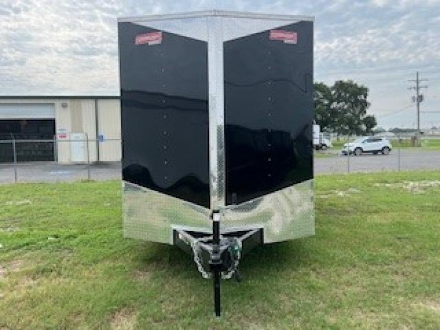 7X16 7X16 V NOSE ENCLOSED STD RAMP DOOR 7K BY CARRY ON Image 1