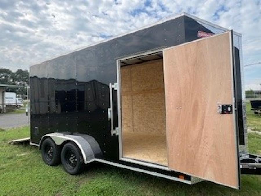 7X16 7X16 V NOSE ENCLOSED STD RAMP DOOR 7K BY CARRY ON Image 5