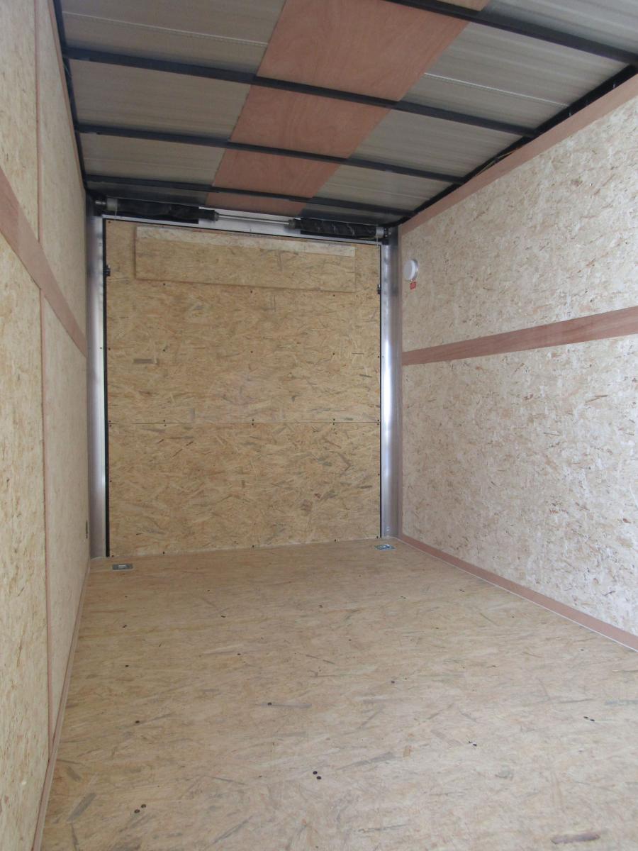 CARRY ON 7X16 7X16 V NOSE ENCLOSED STD RAMP DOOR #01841 Image 2
