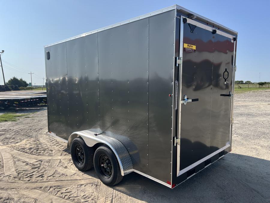 7X14 V NOSE ENCLOSED STD RAMP DOOR 7K BY CARRY ON Image 2