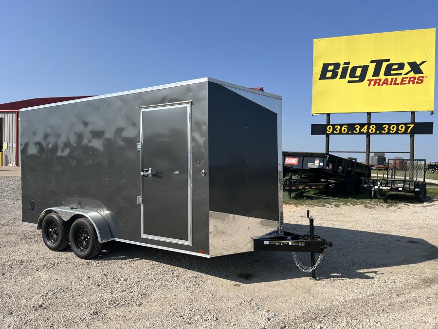 7X16 V NOSE ENCLOSED STD RAMP DOOR 7K BY CARRY ON Image 2