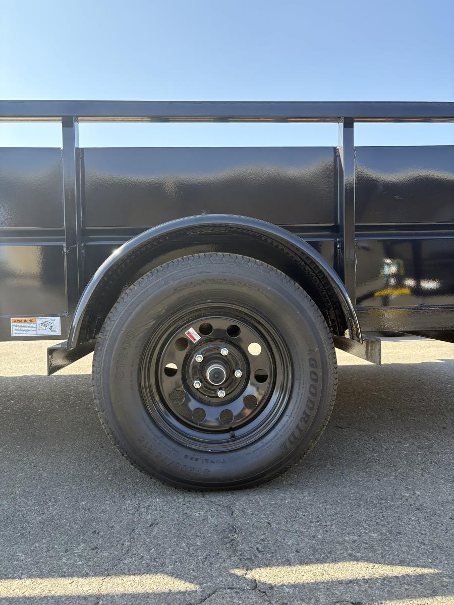 Big Tex 35SV, Single Axle Landscape, 77" x 10', 3K Image 2