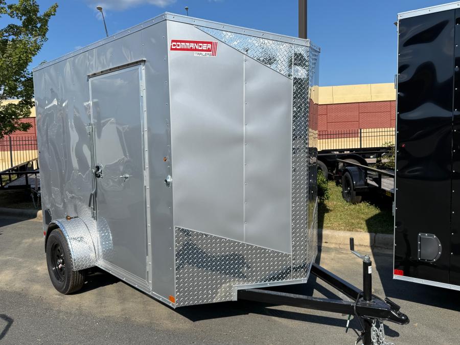 6X10 6X10 V NOSE ENCLOSED STD RAMP DOOR 3K BY CARRY ON Image 0