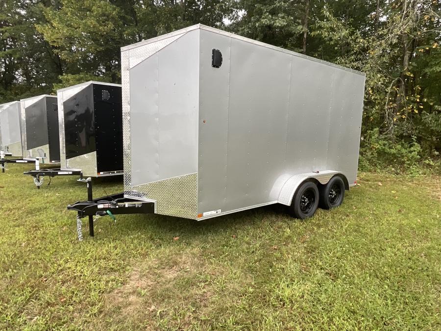 7X14 7X14 V NOSE ENCLOSED STD RAMP DOOR 7K BY CARRY ON Image 0