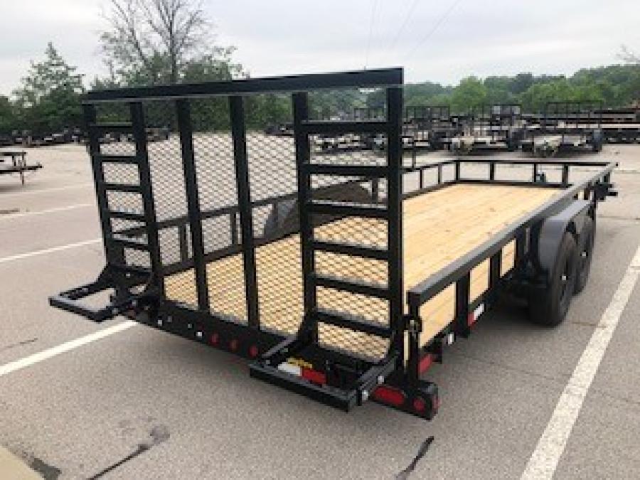 Big Tex 10PI, Utility, 83" x 16', 9.9K, 4' Ramp Gate Image 2