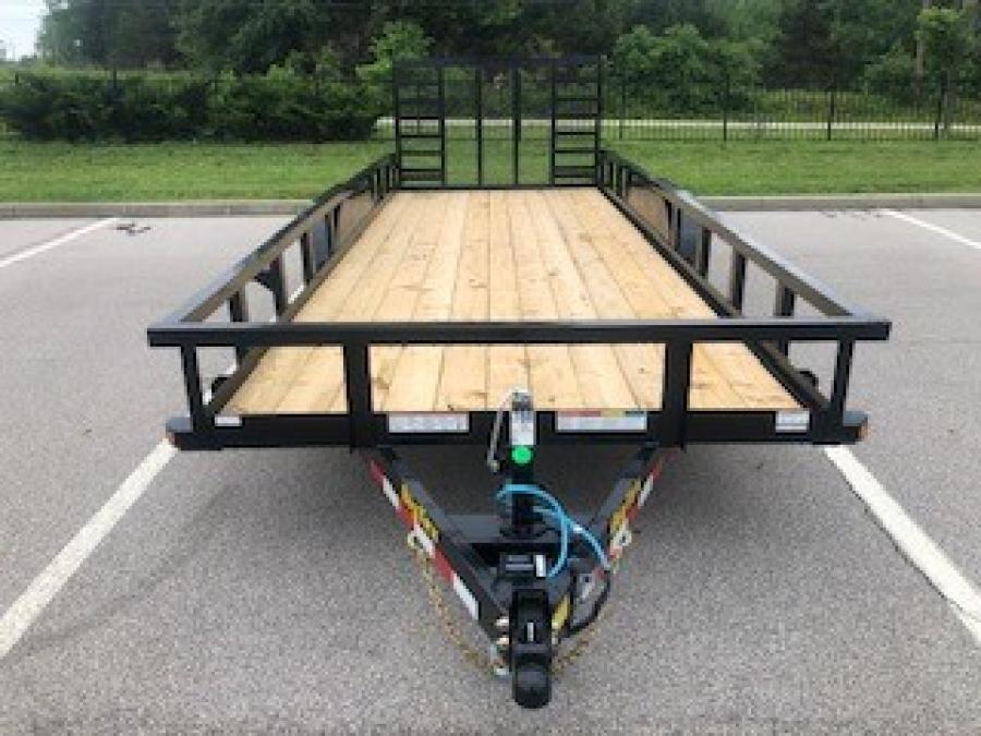 Big Tex 10PI, Utility, 83" x 16', 9.9K, 4' Ramp Gate Image 3